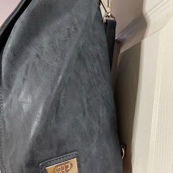 Rosie Pope dark gray diaper bag backpack main image 14